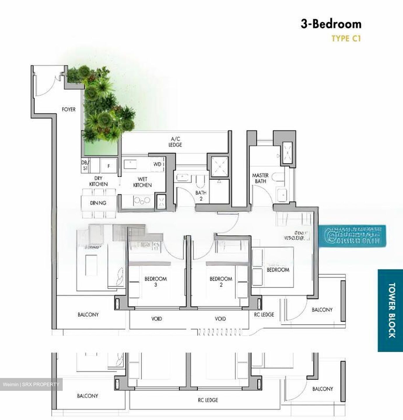 The Tre Ver (D13), Condominium #469201041